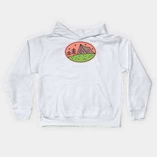 camp forest Kids Hoodie